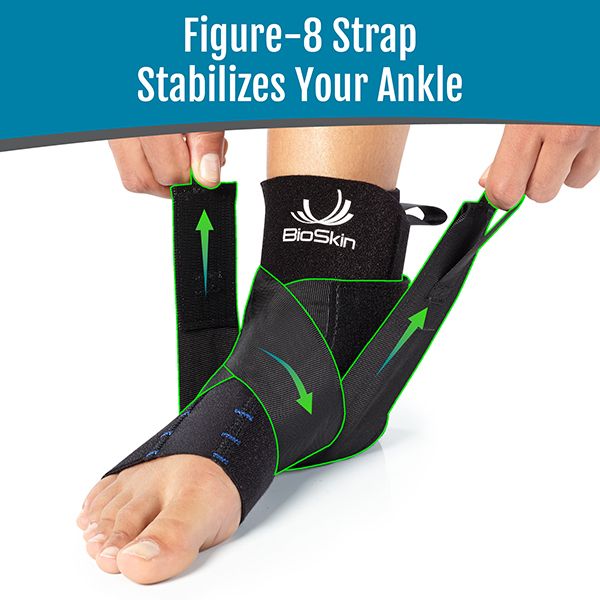 Premium Ankle Compression Brace with Gel