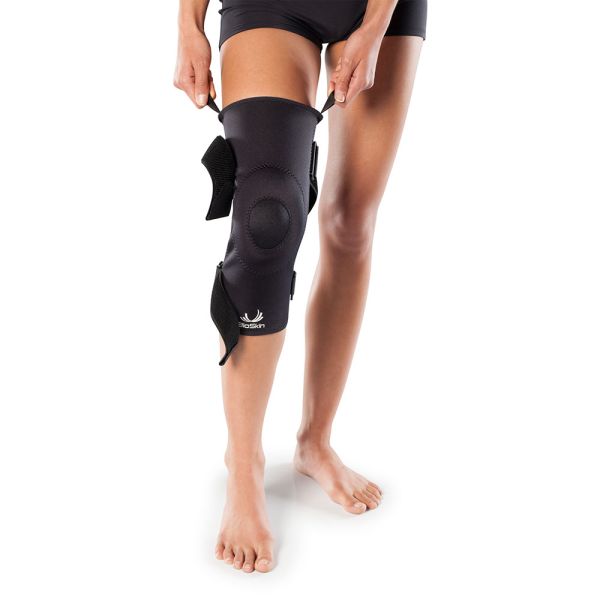 Knee brace with gel pad