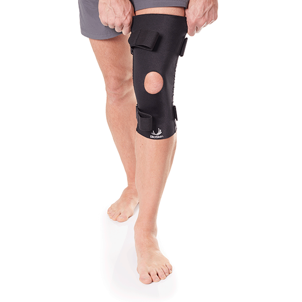 Knee Compression Sleeve with Straps 