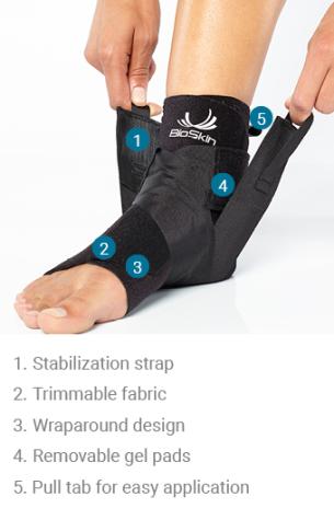 TERRATIE - Ankle Brace Compression Strap Protector