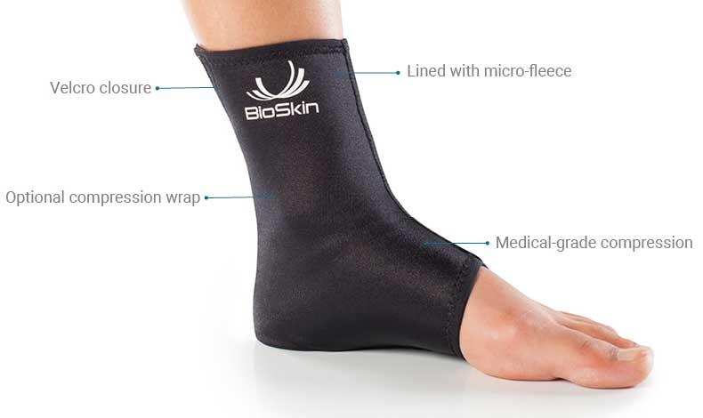 Ankle Compression Sleeve Bioskin Bracing Solutions