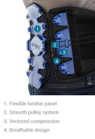 Vector Lumbar Support  BioSkin Innovative Bracing Solutions