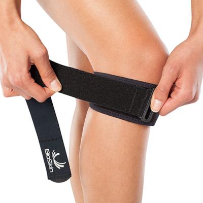 Ion clad Patella Tendon Strap/Knee Strap/Brace (Single, Black